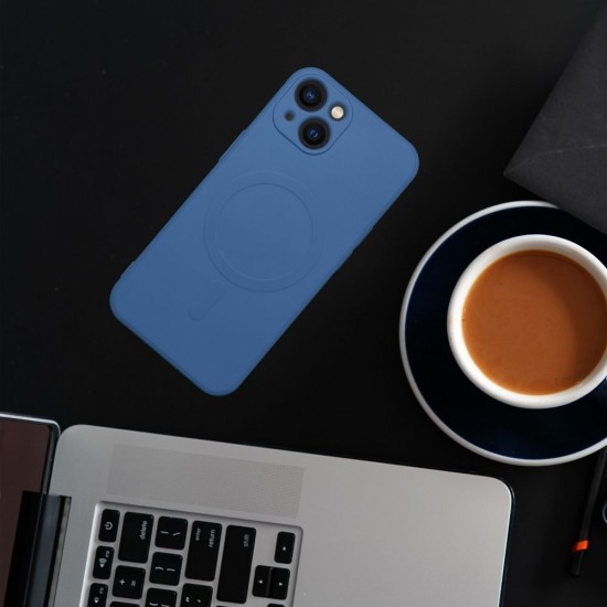 Samsung A26 Silicone Mag Cover Blue Кейс