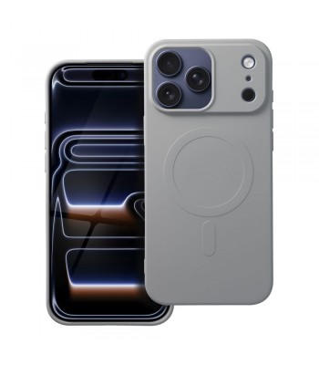Samsung S25 Silicone Mag Cover Grey Titanium Кейс