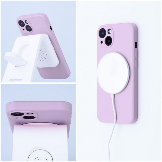 Samsung S25 Edge Silicone Mag Cover Pink Кейс