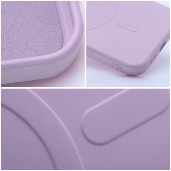 Samsung S25 Edge Silicone Mag Cover Pink Кейс