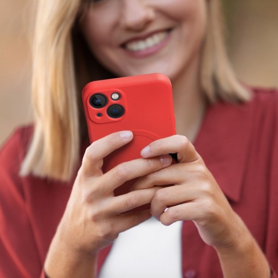 Samsung A26 Silicone Mag Cover Red Кейс