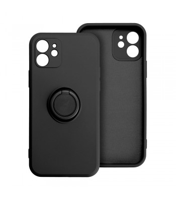 Apple iPhone 17 Air Silicone Ring Black Кейс