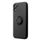 Apple iPhone 17 Silicone Ring Black Кейс
