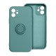 Apple iPhone 17 Pro Silicone Ring Green Кейс