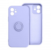 Apple iPhone 17 Air Silicone Ring Violet Кейс