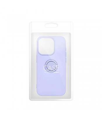 Apple iPhone 17 Air Silicone Ring Violet Кейс