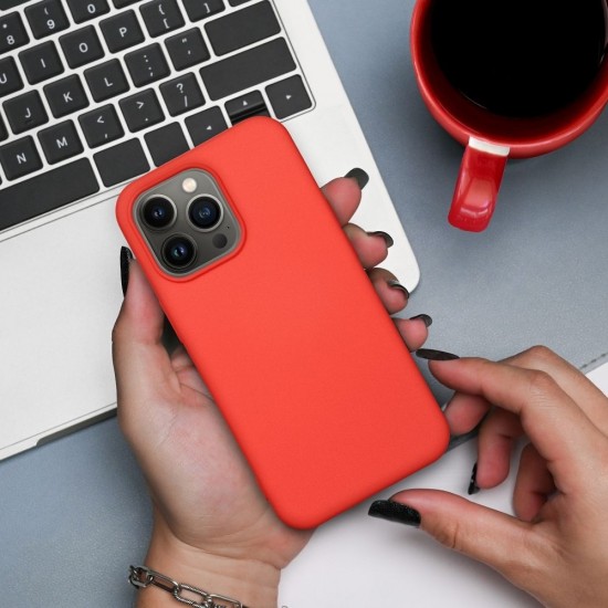Apple iPhone 17 Silicone Peach Кейс