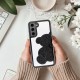 Samsung A56 5G Teddy Bear Black Кейс