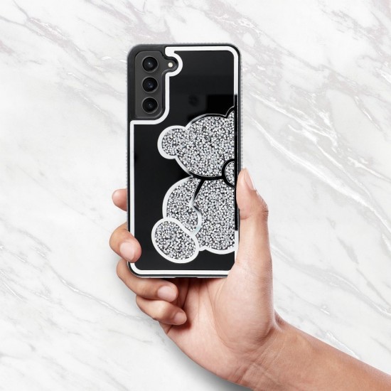 Samsung A56 5G Teddy Bear Silver Кейс