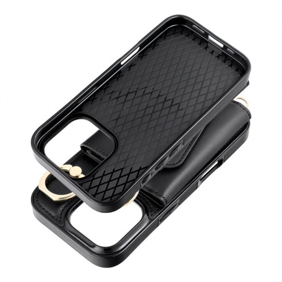 Apple iPhone 16 Pro Max Wallet Wonder Black Кейс
