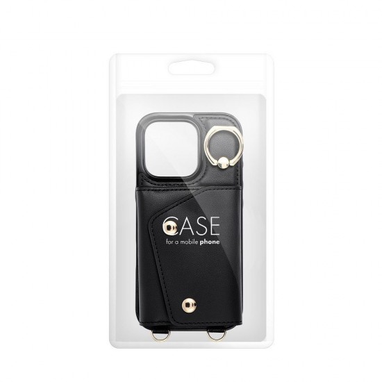 Apple iPhone 16 Pro Max Wallet Wonder Black Кейс