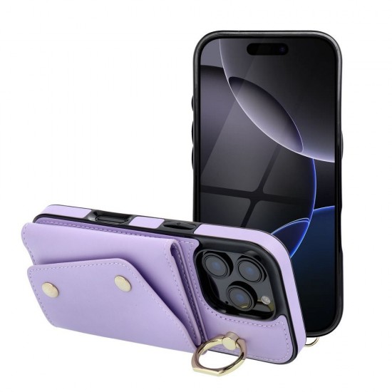 Apple iPhone 16 Pro Max Wallet Wonder Lilac Кейс