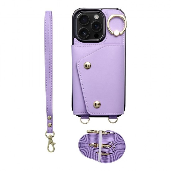 Apple iPhone 16 Pro Max Wallet Wonder Lilac Кейс