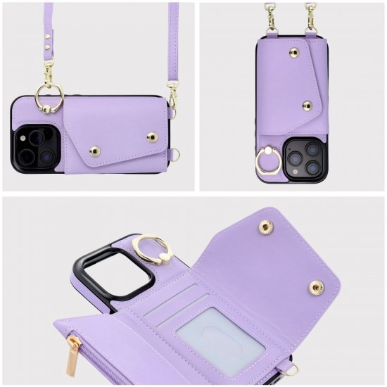 Apple iPhone 16 Pro Max Wallet Wonder Lilac Кейс