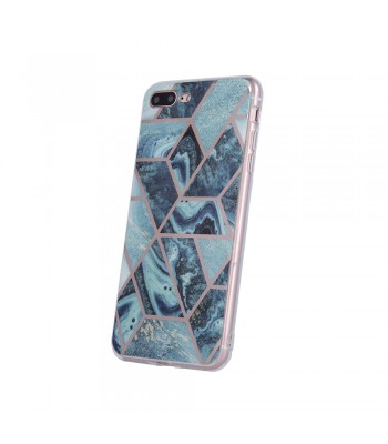 Samsung A03s 4G Geometric Marmur Dark Blue Кейс