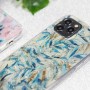 Samsung A03s Gold Glam Boho Leaves Кейс