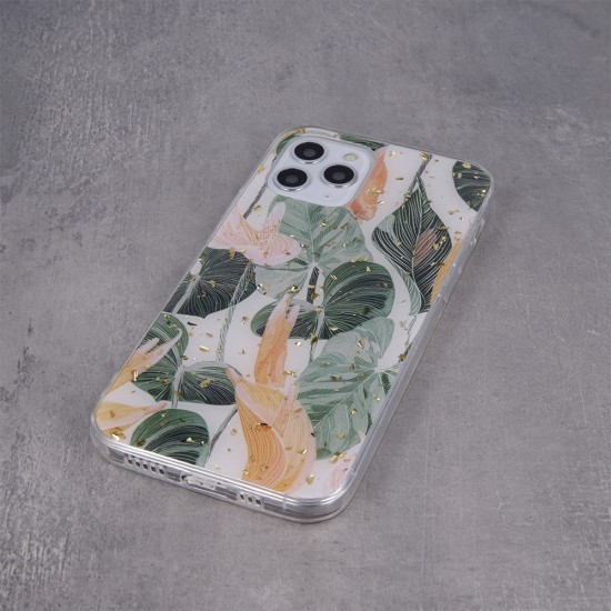 Samsung A03s Gold Glam Flowerbed Кейс