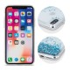 Samsung A03s Liquid Sparkle TPU Blue Кейс
