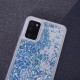 Samsung A03s Liquid Sparkle TPU Blue Кейс