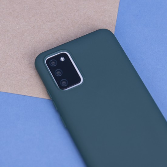 Samsung A03S Matt TPU Forest Green Кейс