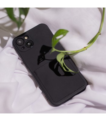 Samsung A12, M12 Card Cover Black Кейс