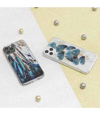 Samsung A13 4G Gold Glam Leaves Кейс