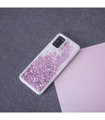 Samsung A13 4G Liquid Sparkle TPU Purple Кейс
