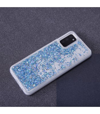 Samsung A14 Liquid Sparkle TPU Blue Кейс