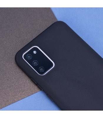 Samsung A20e Matt TPU Black Кейс