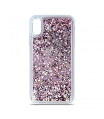 Samsung A21s Liquid Sparkle TPU Purple Кейс