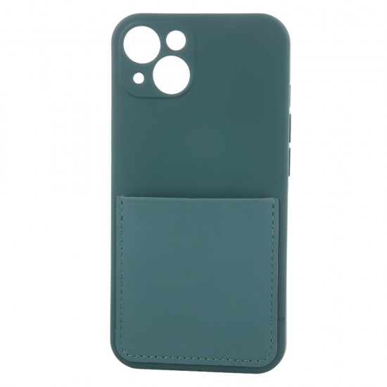 Samsung A53 5G Card Cover Green Forest Кейс