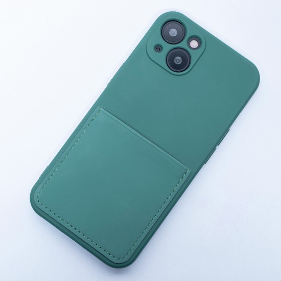 Samsung A53 5G Card Cover Green Forest Кейс