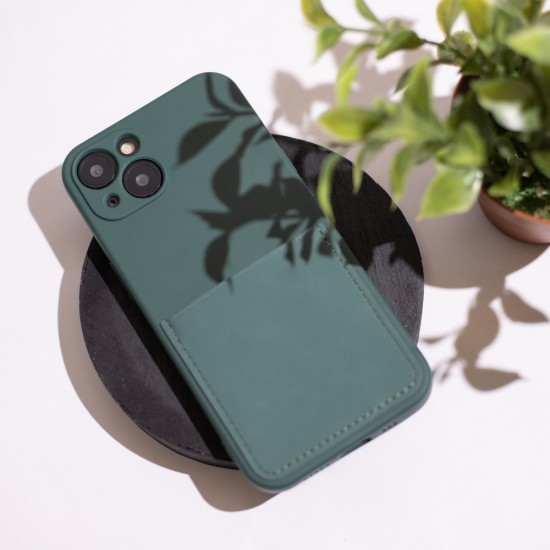 Samsung A53 5G Card Cover Green Forest Кейс