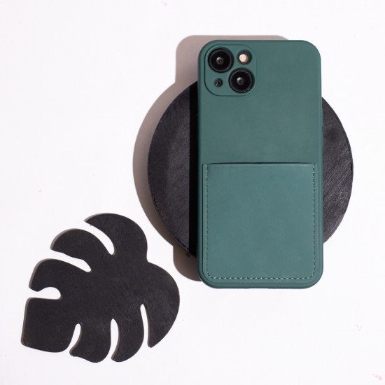 Samsung A53 5G Card Cover Green Forest Кейс
