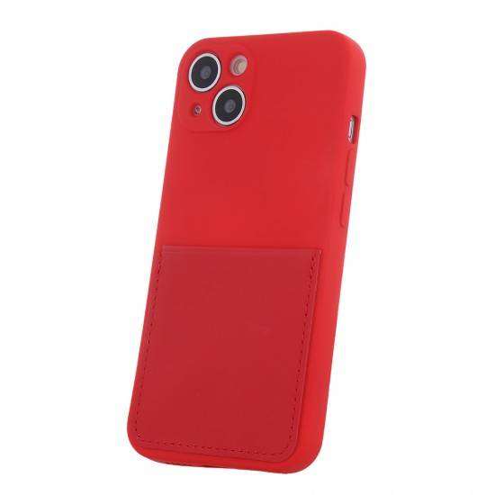 Samsung A53 5G Card Cover Red Кейс