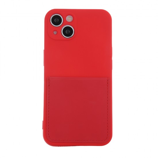 Samsung A53 5G Card Cover Red Кейс