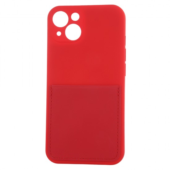 Samsung A53 5G Card Cover Red Кейс