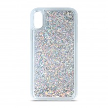 Samsung A54 5G Liquid Sparkle TPU Silver Кейс Samsung A54 5G Liquid Sparkle TPU Silver Кейс