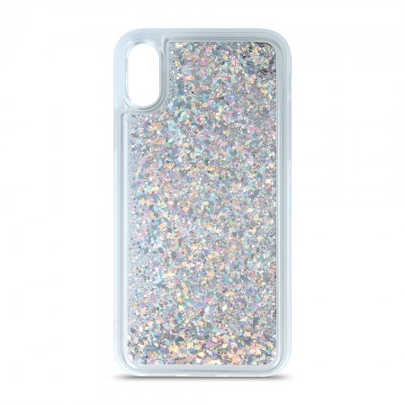 Samsung A54 5G Liquid Sparkle TPU Silver Кейс