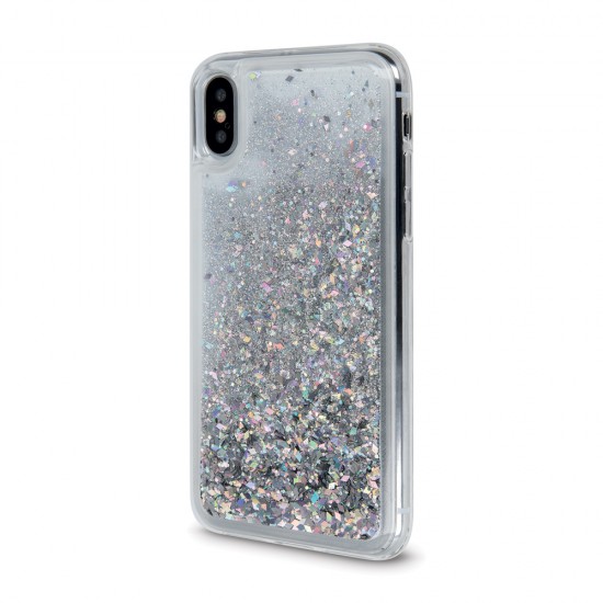 Samsung A54 5G Liquid Sparkle TPU Silver Кейс