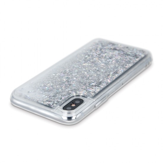 Samsung A54 5G Liquid Sparkle TPU Silver Кейс