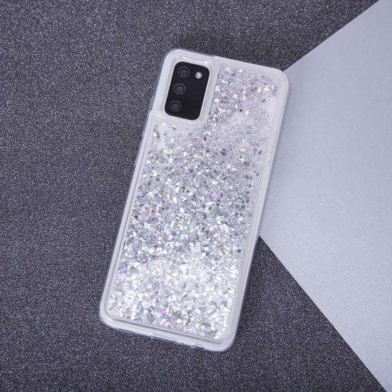 Samsung A54 5G Liquid Sparkle TPU Silver Кейс
