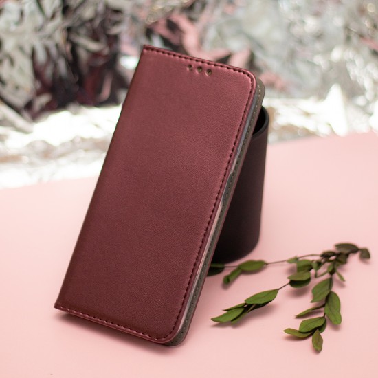 Samsung A54 5G Smart Magnetic Burgundy Кейс