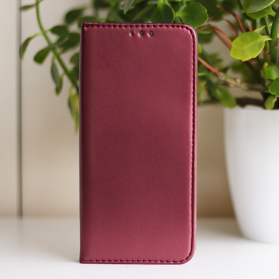 Samsung A54 5G Smart Magnetic Burgundy Кейс