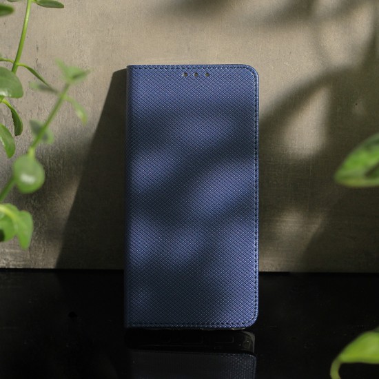 Samsung A54 5G Smart Magnet Navy Blue Кейс