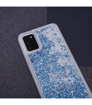 Samsung A20e Liquid Sparkle Blue Кейс