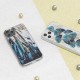 Samsung S22 Ultra Gold Glam Feathers Кейс