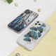 Samsung S22 Ultra Gold Glam Feathers Кейс