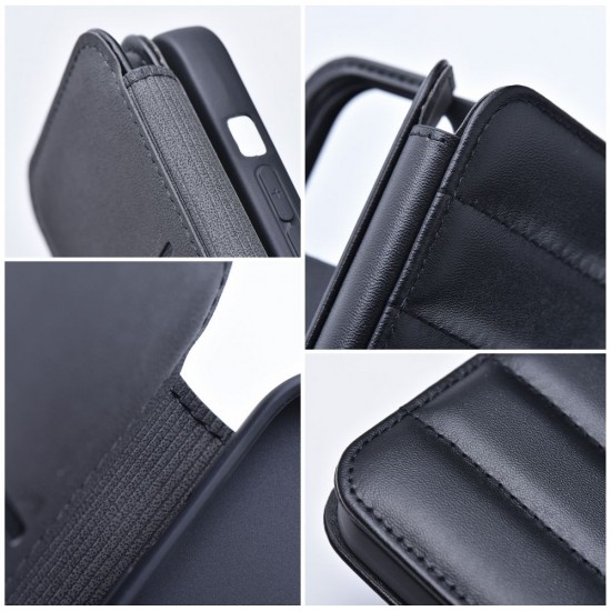 Samsung A03 Puffer Book Black Кейс