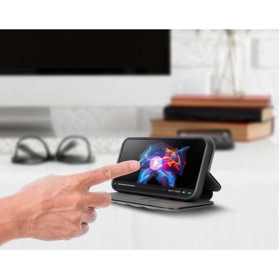Samsung A03 Puffer Book Black Кейс